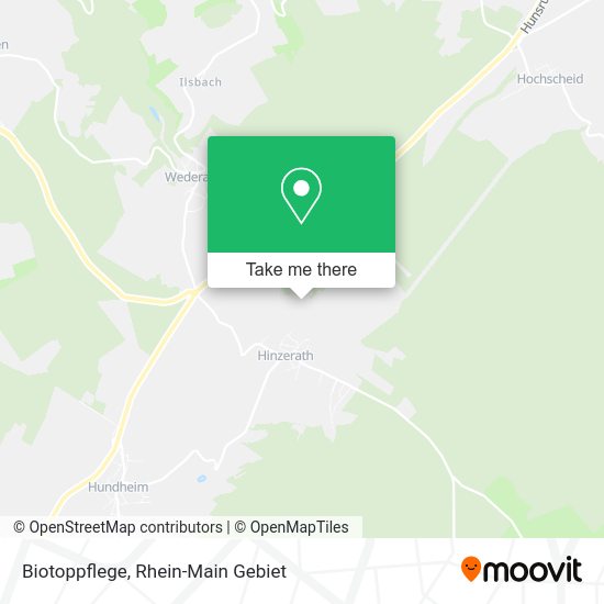 Карта Biotoppflege