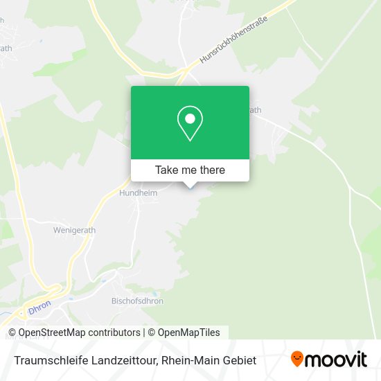 Карта Traumschleife Landzeittour