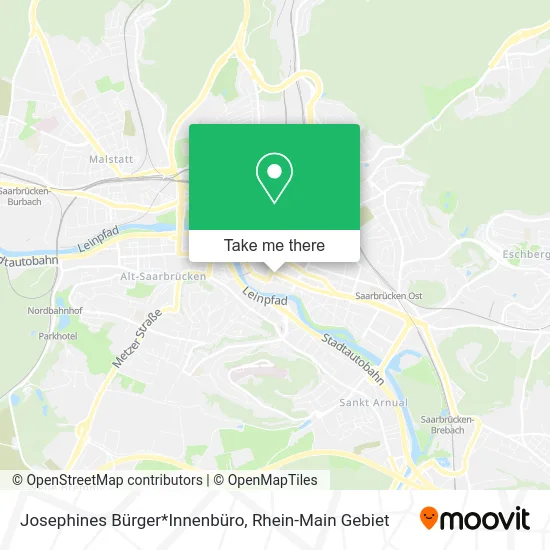 Карта Josephines Bürger*Innenbüro