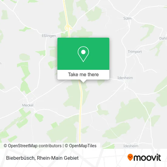 Карта Bieberbüsch