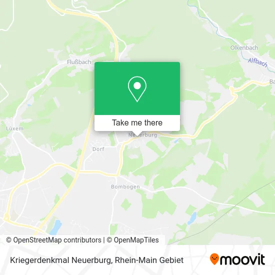 Карта Kriegerdenkmal Neuerburg