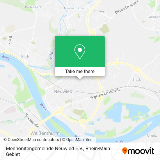 Карта Mennonitengemeinde Neuwied E.V.
