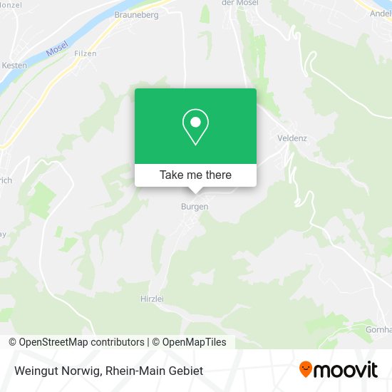 Карта Weingut Norwig