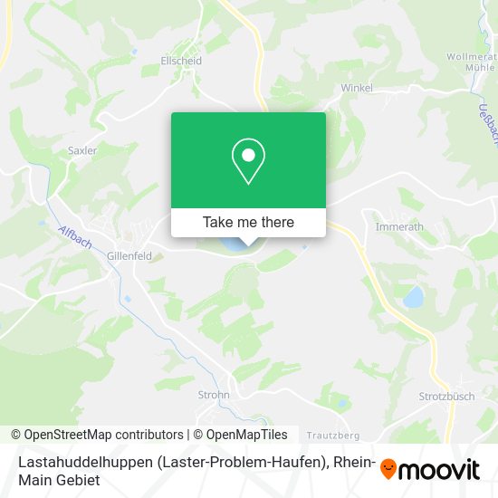 Карта Lastahuddelhuppen (Laster-Problem-Haufen)