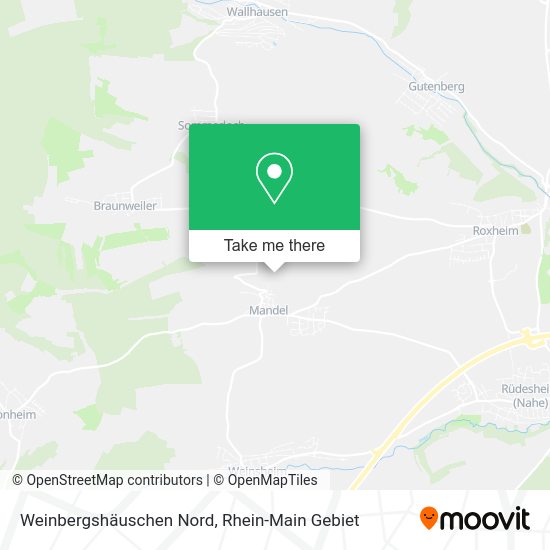 Карта Weinbergshäuschen Nord