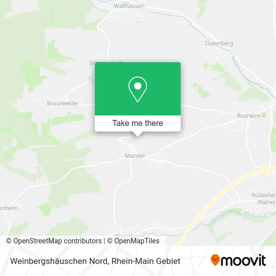 Карта Weinbergshäuschen Nord