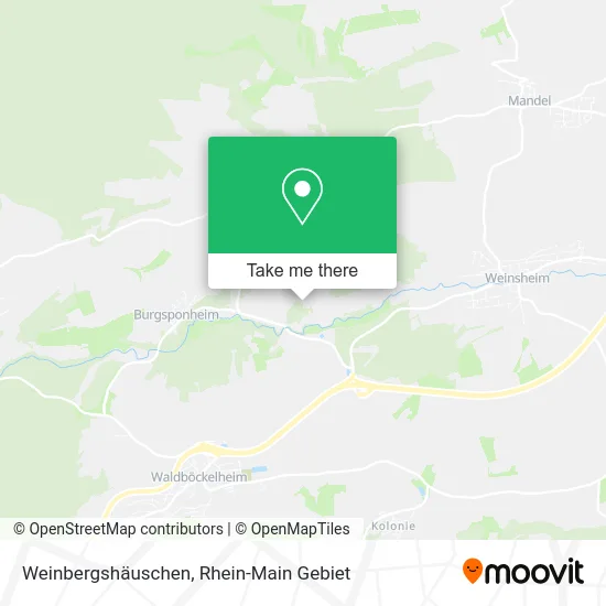 Карта Weinbergshäuschen