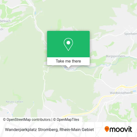 Карта Wanderparkplatz Stromberg