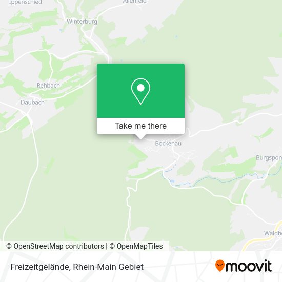 Карта Freizeitgelände