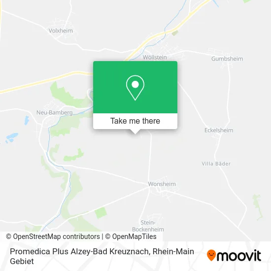 Карта Promedica Plus Alzey-Bad Kreuznach