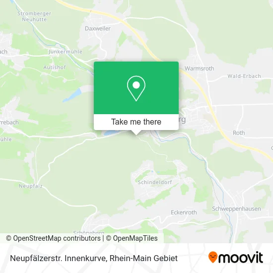 Карта Neupfälzerstr. Innenkurve
