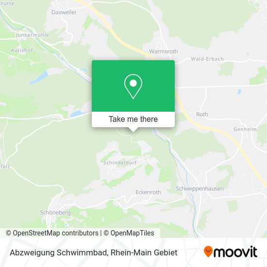 Карта Abzweigung Schwimmbad