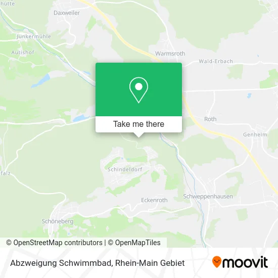 Карта Abzweigung Schwimmbad