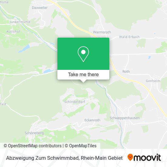Карта Abzweigung Zum Schwimmbad