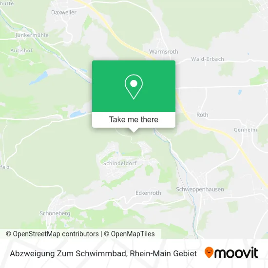 Карта Abzweigung Zum Schwimmbad