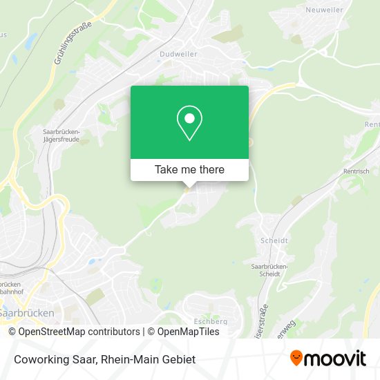 Карта Coworking Saar