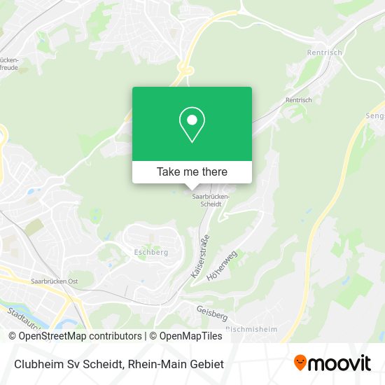 Карта Clubheim Sv Scheidt