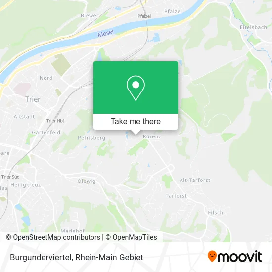 Карта Burgunderviertel