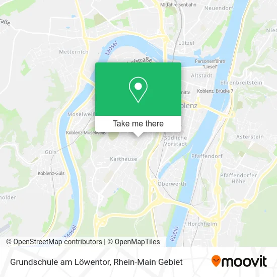 Карта Grundschule am Löwentor