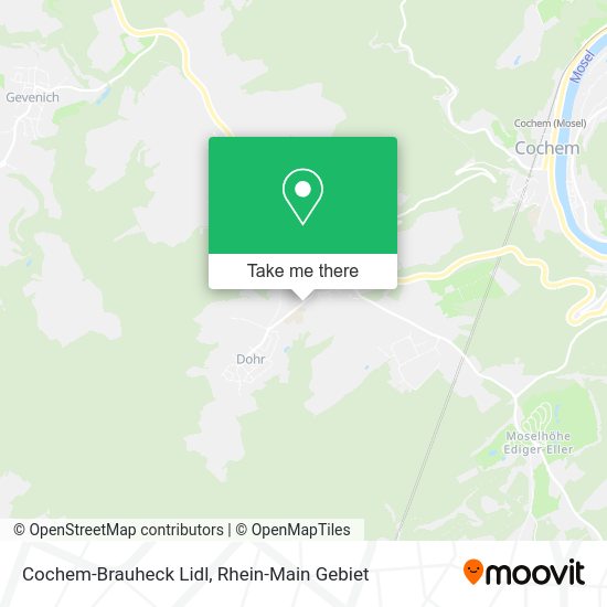 Карта Cochem-Brauheck Lidl