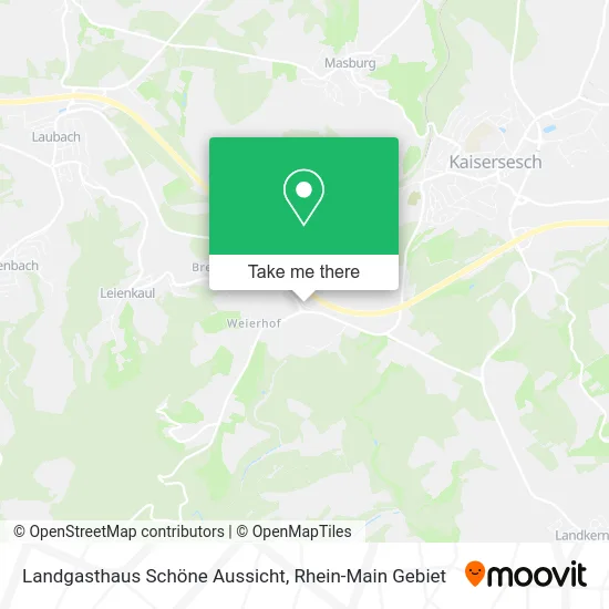 Карта Landgasthaus Schöne Aussicht