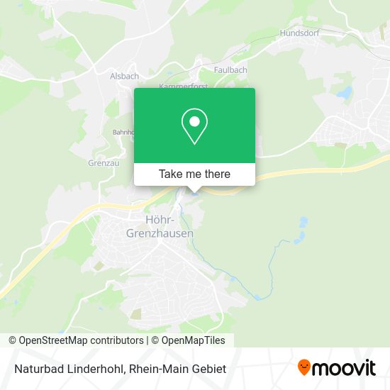 Карта Naturbad Linderhohl