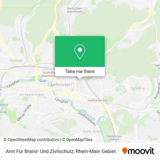 Карта Amt Für Brand- Und Zivilschutz