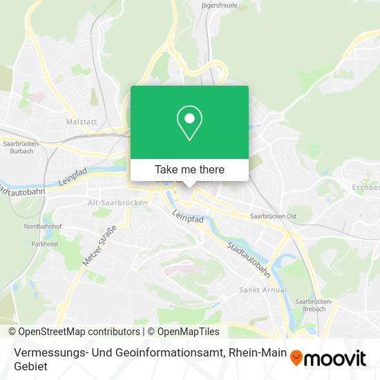 Карта Vermessungs- Und Geoinformationsamt