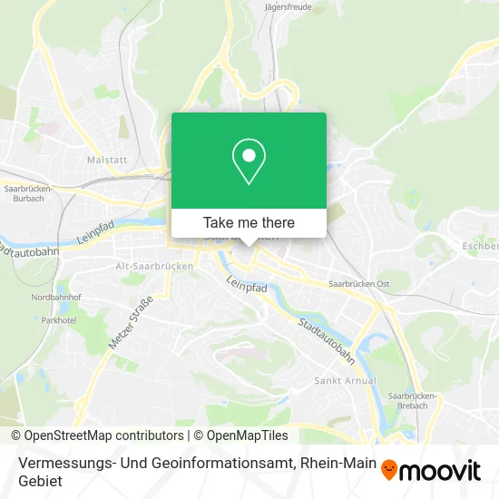 Карта Vermessungs- Und Geoinformationsamt
