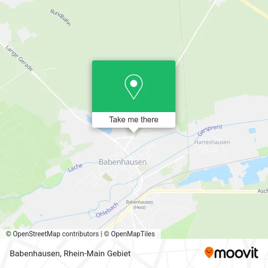 Карта Babenhausen