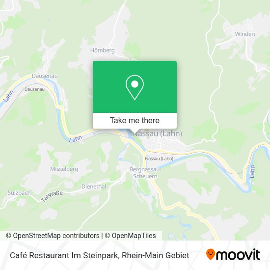 Карта Café Restaurant Im Steinpark