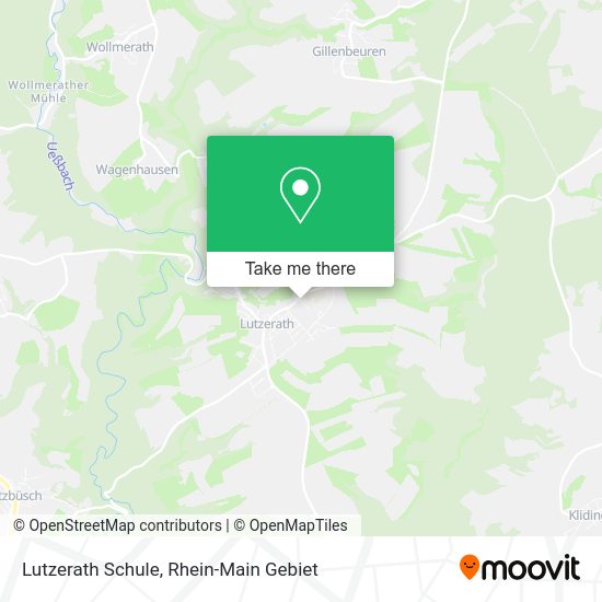 Карта Lutzerath Schule