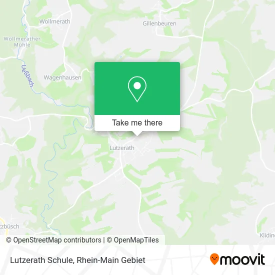 Карта Lutzerath Schule