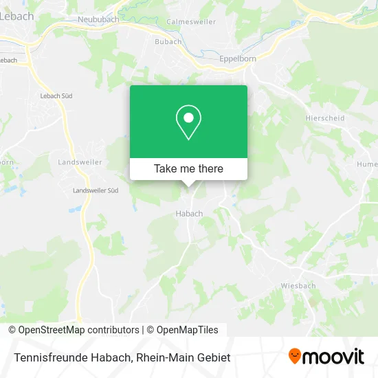 Карта Tennisfreunde Habach