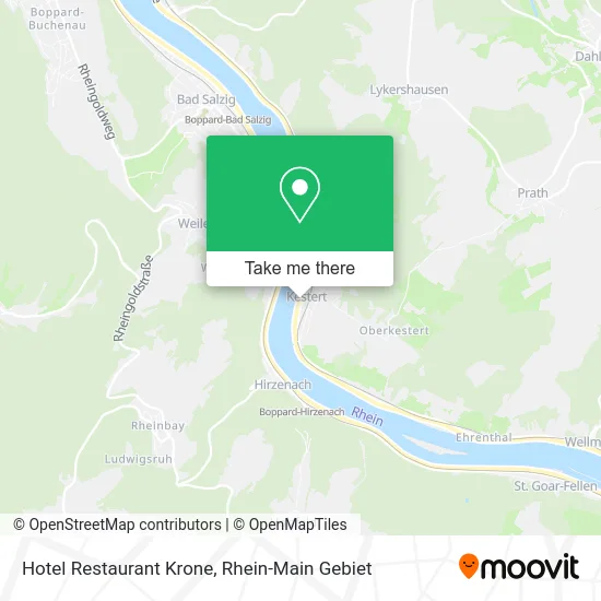 Карта Hotel Restaurant Krone