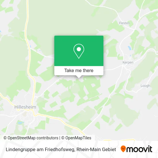 Карта Lindengruppe am Friedhofsweg