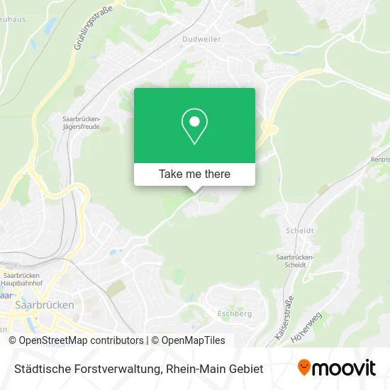 Карта Städtische Forstverwaltung