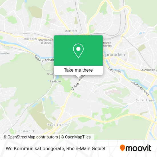 Карта Wd Kommunikationsgeräte