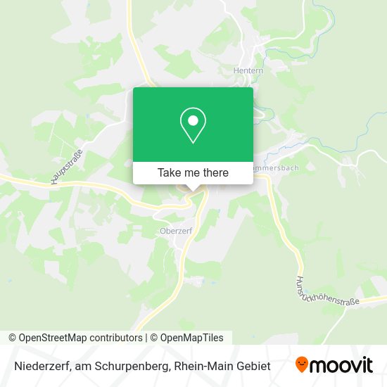 Карта Niederzerf, am Schurpenberg