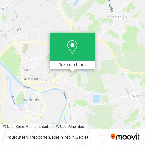 Карта Fraulautern Treppchen