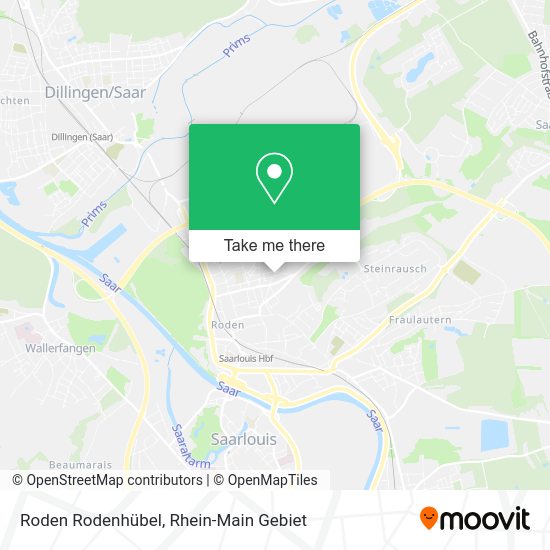 Карта Roden Rodenhübel