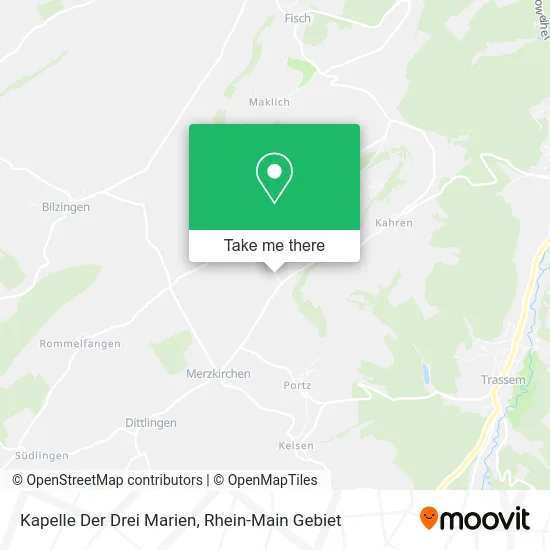 Карта Kapelle Der Drei Marien