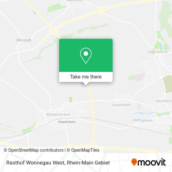 Карта Rasthof Wonnegau West