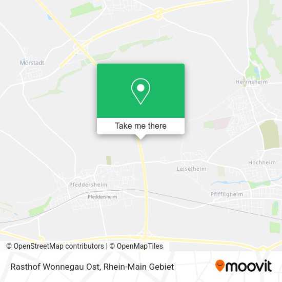 Карта Rasthof Wonnegau Ost