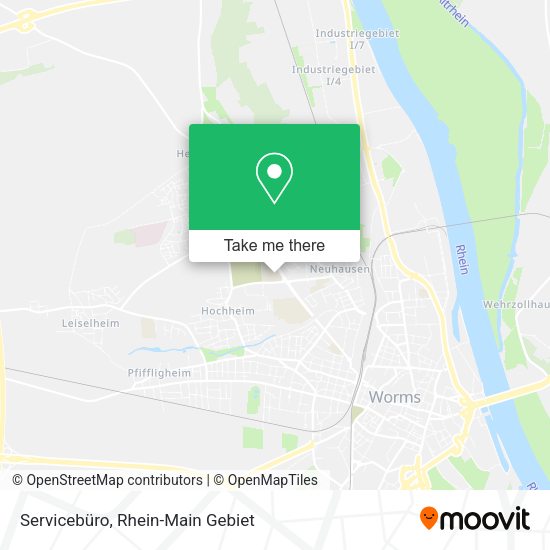 Карта Servicebüro