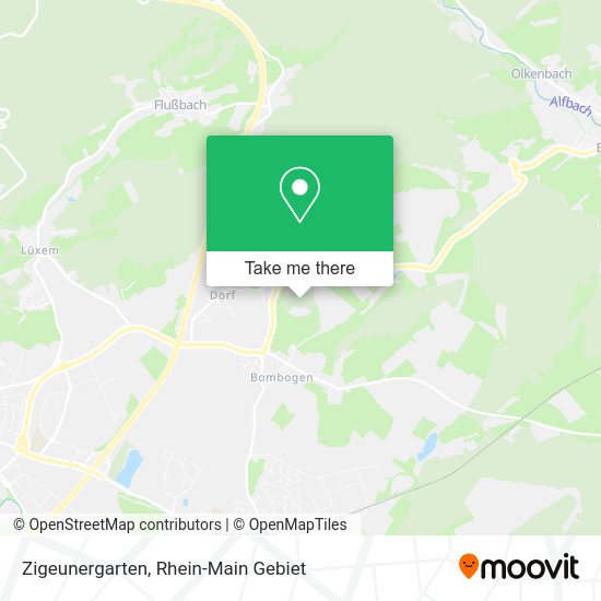 Карта Zigeunergarten
