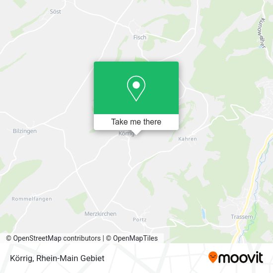 Карта Körrig