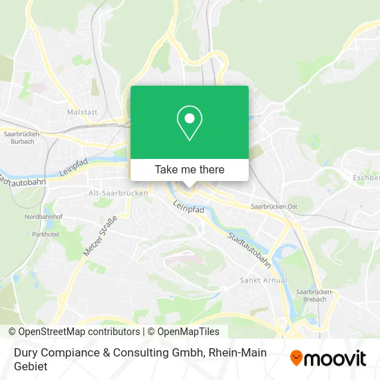 Карта Dury Compiance & Consulting Gmbh