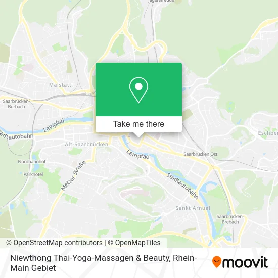 Карта Niewthong Thai-Yoga-Massagen & Beauty