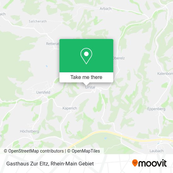 Карта Gasthaus Zur Eltz